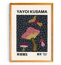 Load image into Gallery viewer, Yayoi Kusama - Black Mushroom