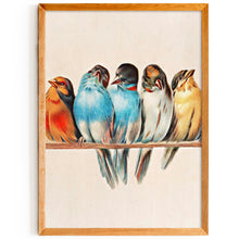 Load image into Gallery viewer, A Perch of Birds