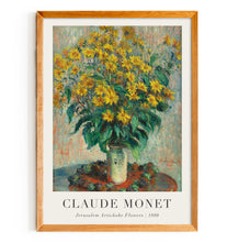 Load image into Gallery viewer, Claude Monet - Jerusalem Artichoke Flowers
