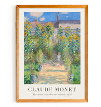Load image into Gallery viewer, Claude Monet - The Artist's Garden at Vétheuil