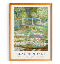 Load image into Gallery viewer, Claude Monet - Bridge Over a Pond of Water Lilies