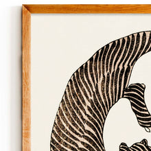 Load image into Gallery viewer, Woodblock Taguchi Tigers I