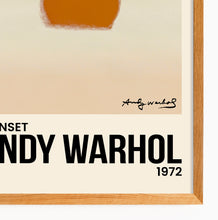 Load image into Gallery viewer, Andy Warhol - Sunset