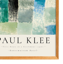 Load image into Gallery viewer, Paul Klee - First House in a Settlement