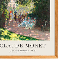 Load image into Gallery viewer, Claude Monet - The Parc Monceau