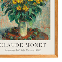 Load image into Gallery viewer, Claude Monet - Jerusalem Artichoke Flowers