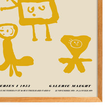 Load image into Gallery viewer, Miró - Chriffres Jaunes