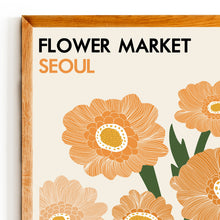 Load image into Gallery viewer, Flower Market, Seoul