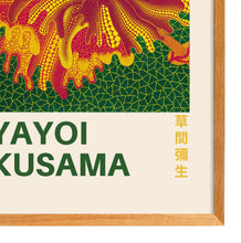 Load image into Gallery viewer, Yayoi Kusama - Green Flower
