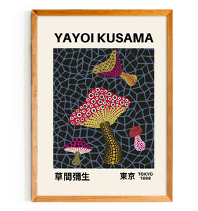 Yayoi Kusama - Black Mushroom