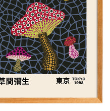 Load image into Gallery viewer, Yayoi Kusama - Black Mushroom
