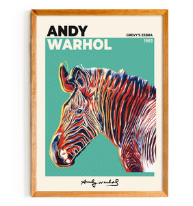 Andy Warhol - Grevy's Zebra