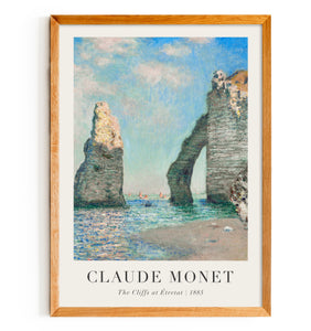 Claude Monet - The Cliffs at Étretat
