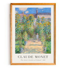 Load image into Gallery viewer, Claude Monet - The Artist&#39;s Garden at Vétheuil
