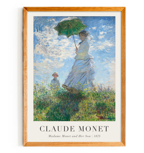Claude Monet - Madame Monet and Her Son