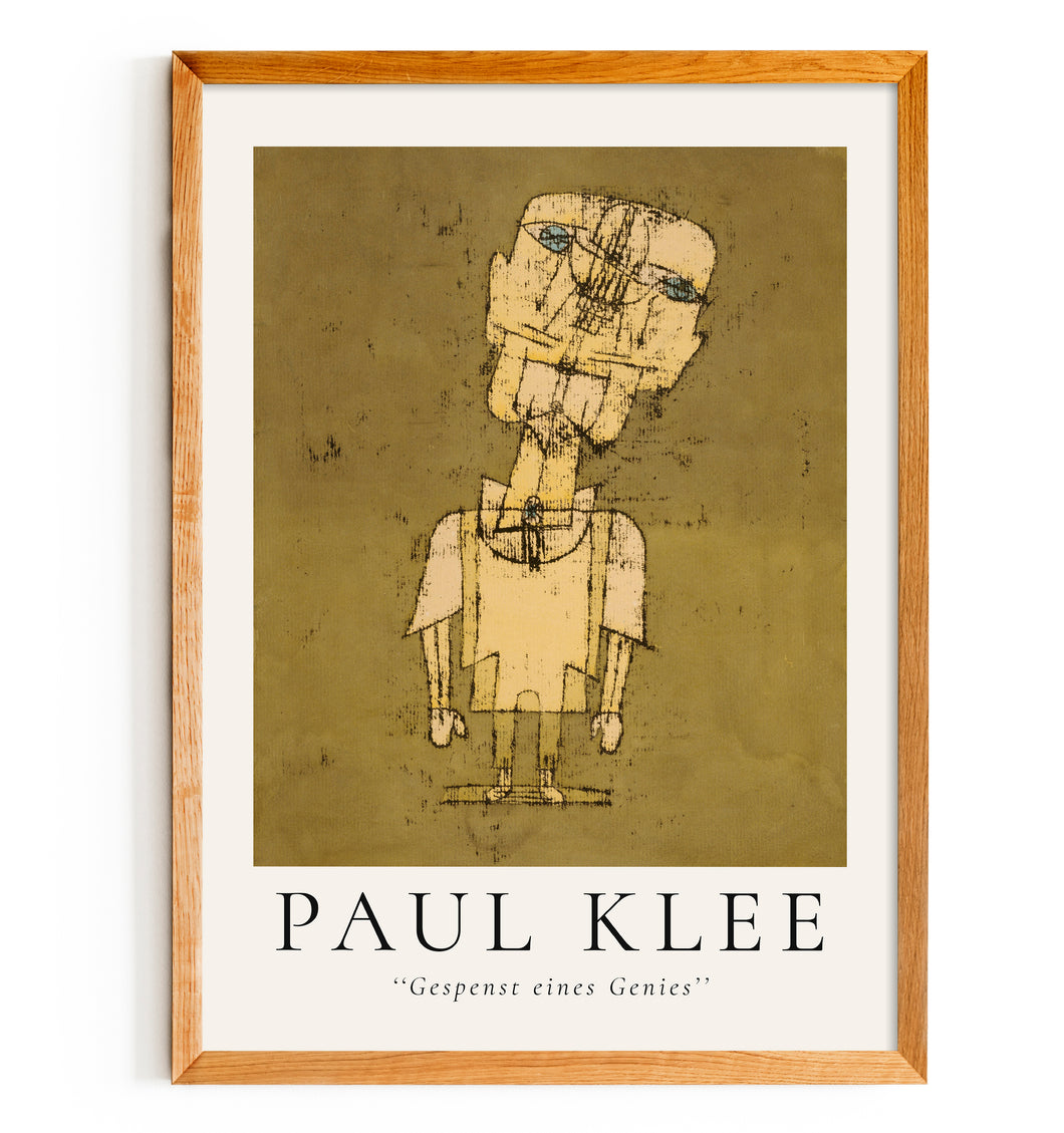Paul Klee - Gespenst eines Genies