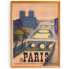 Load image into Gallery viewer, Paris Sunset Poster

