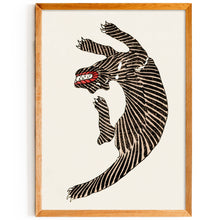 Load image into Gallery viewer, Woodblock Taguchi Tigers II

