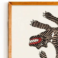 Load image into Gallery viewer, Woodblock Taguchi Tigers II
