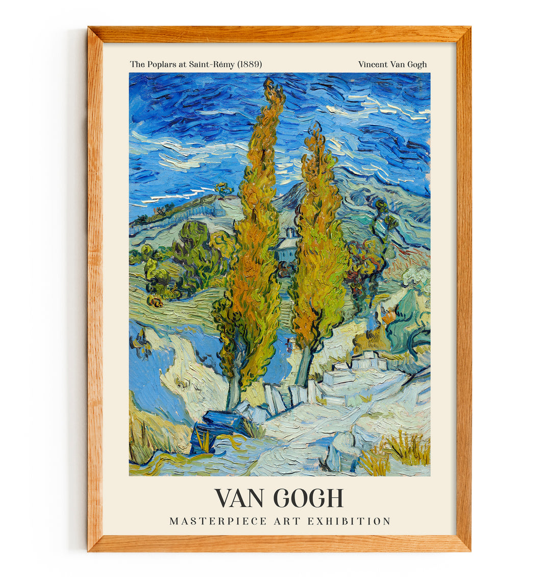 Van Gogh - The Poplars at Saint-Remy