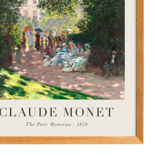 Load image into Gallery viewer, Claude Monet - The Parc Monceau

