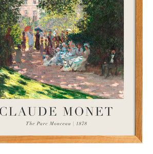 Claude Monet - The Parc Monceau