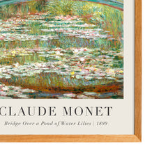 Load image into Gallery viewer, Claude Monet - Bridge Over a Pond of Water Lilies
