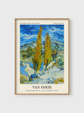 Load image into Gallery viewer, VM42 - The Poplars at Saint-Rémy - 50x70 mockup
