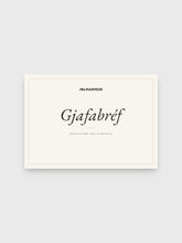 Load image into Gallery viewer, Gjafabréf

