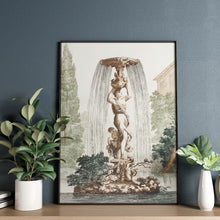 Load image into Gallery viewer, Fountain with Venus and Amor
