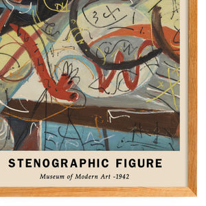 Pollock - Stenographic Figure