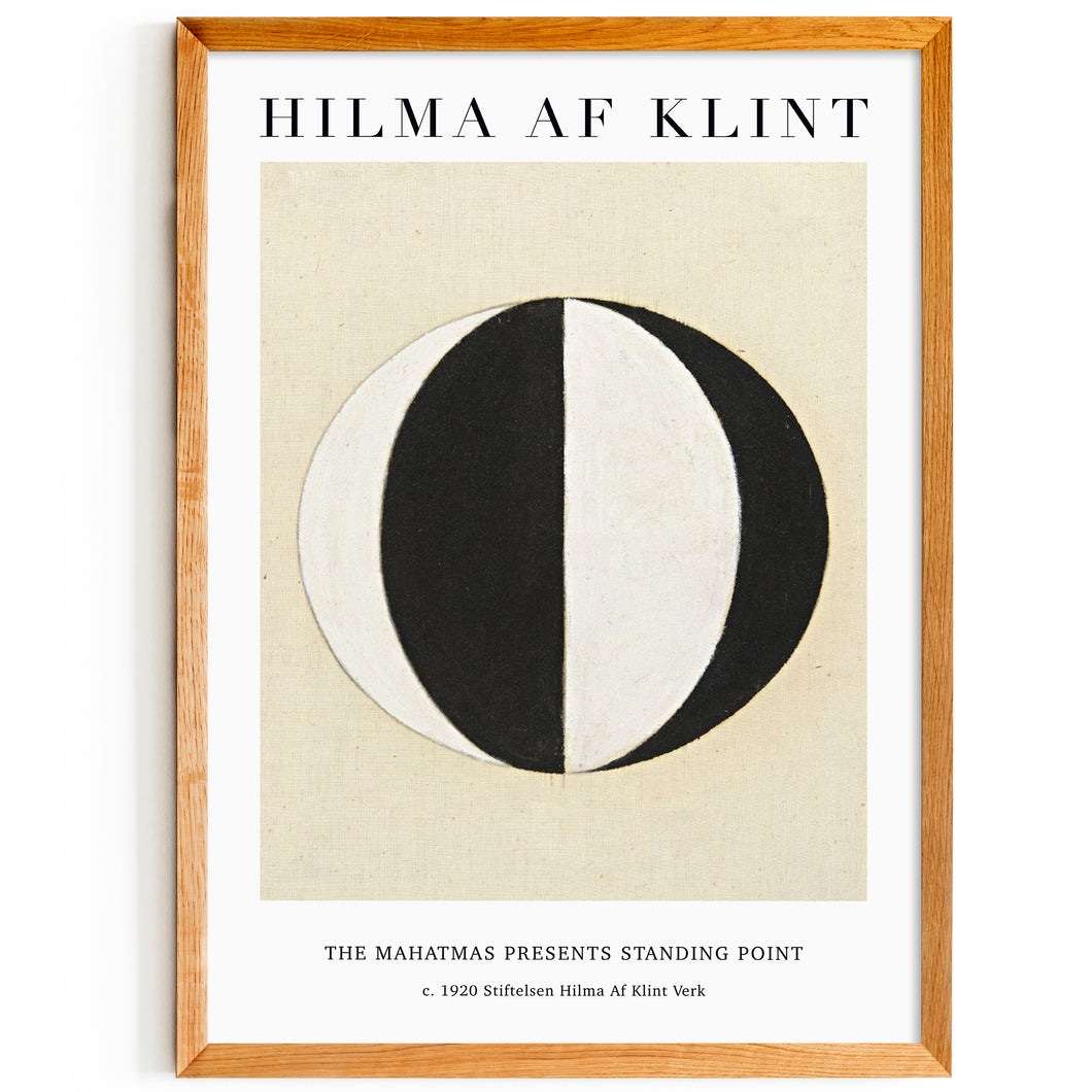 Hilma Af Klint - The Mahatmas Presents Standing Point