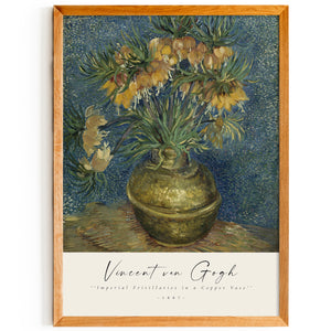 Van Gogh - Imperial Fritillaries in a Copper Vase