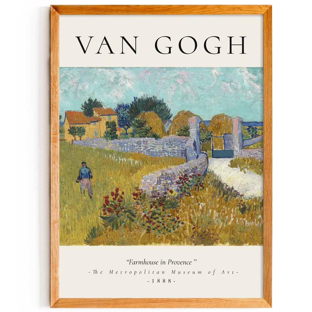 Van Gogh - Farmhouse in Provence