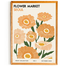 Load image into Gallery viewer, Flower Market, Seoul
