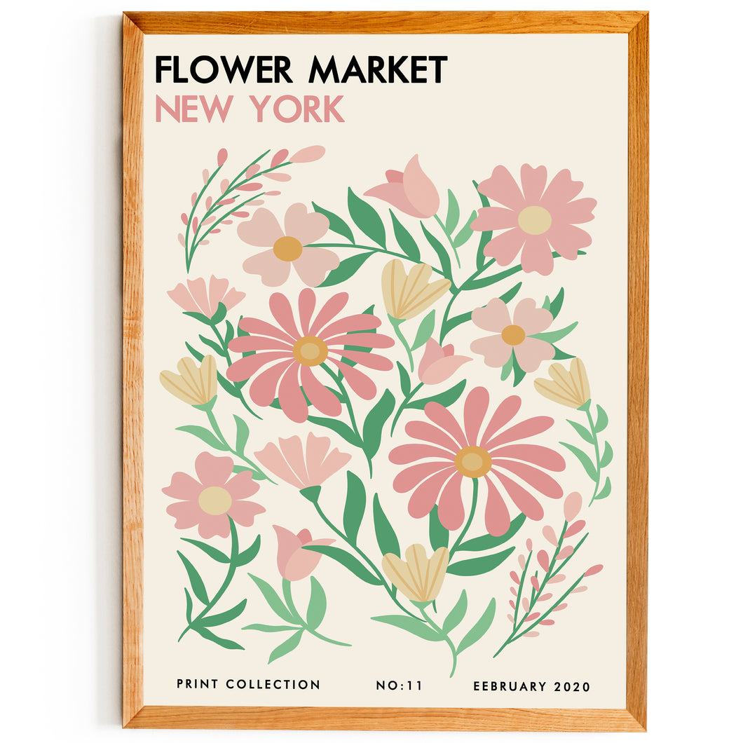 Flower Market, New York