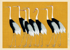 7 Japanese Cranes